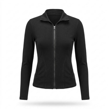 Lederjacken Outlet24 - Suvom | Taillierte Langärmlige Jacke Damen