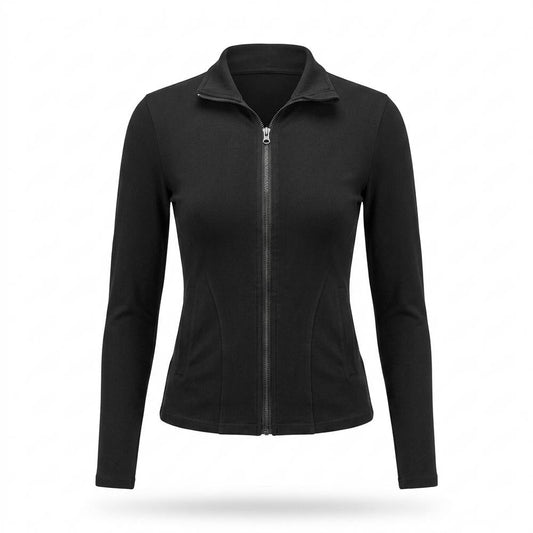 Lederjacken Outlet24 - Suvom | Taillierte Langärmlige Jacke Damen