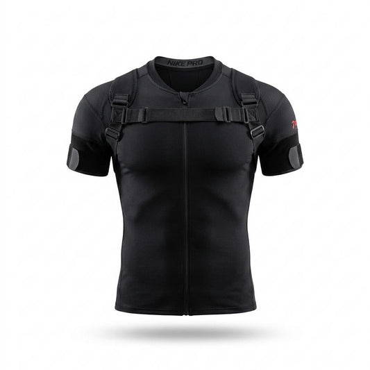 Lederjacken Outlet24 - Mozot | Funktional Kurzärmlig Shirt Herren