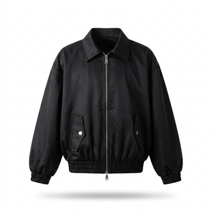 Lederjacken Outlet24 - Nugas | Glänzende Locker Geschnittene Jacke Herren
