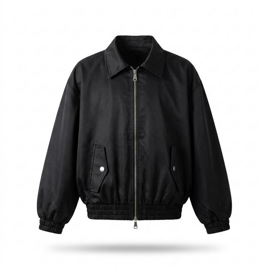 Lederjacken Outlet24 - Nugas | Glänzende Locker Geschnittene Jacke Herren