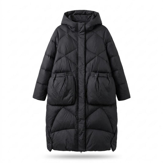 Lederjacken Outlet24 - Zihor | Gesteppt Gefüttert Mantel Damen