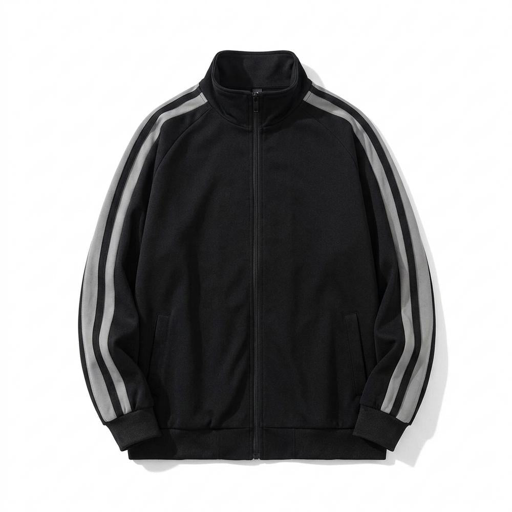 Lederjacken Outlet24 - Vimuk | Gestreifte Langärmlige Jacke Herren