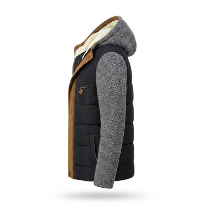 Lederjacken Outlet24 - Kokim | Gefüttert Strukturiert Jacke Herren