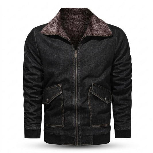 Lederjacken Outlet24 - Levav | Gefüttert Robust Jacke Herren