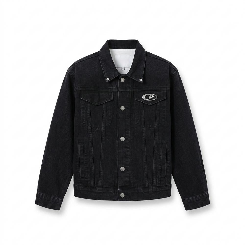 Lederjacken Outlet24 - Runim | Geknöpfte Langärmlige Jacke Unisex