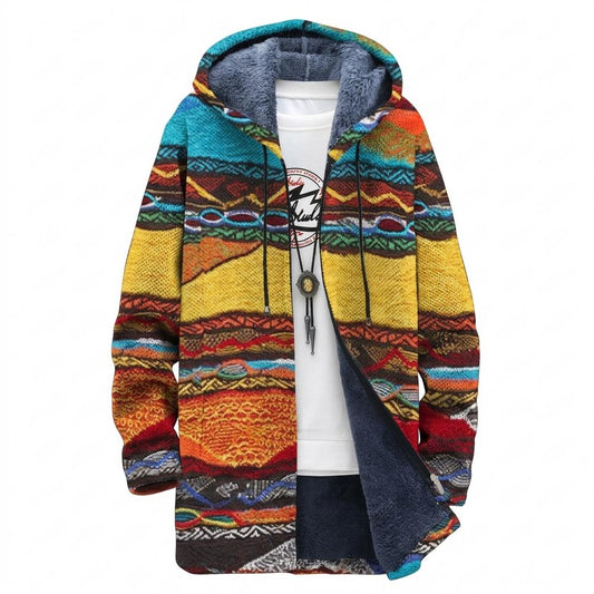 Lederjacken Outlet24 - Rinuk | Gefüttert Gestrickt Strickjacke Herren