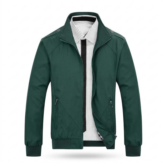 Lederjacken Outlet24 - Eatel | Glatte Gefütterte Jacke Herren