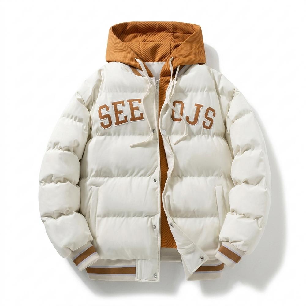 Lederjacken Outlet24 - Ruvut | Gesteppt Gefüttert Jacke Unisex