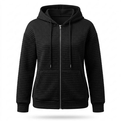 Lederjacken Outlet24 - Muvun | Gesteppt Langärmlig Jacke Damen