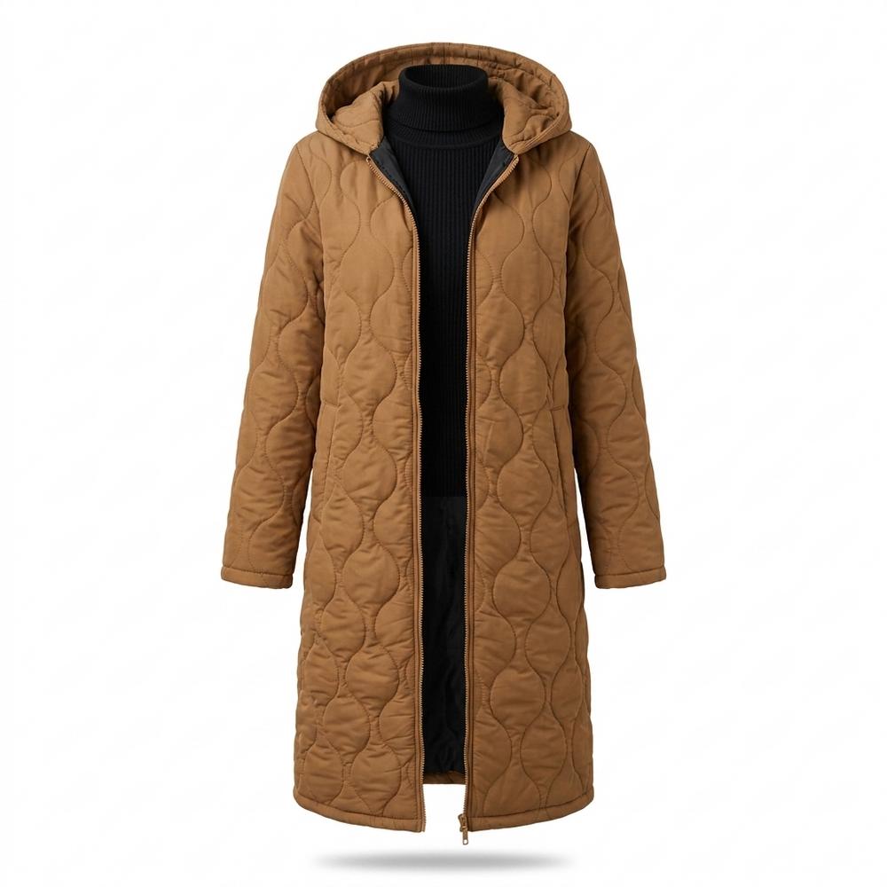 Lederjacken Outlet24 - Lepod | Gesteppt Wattiert Mantel Damen