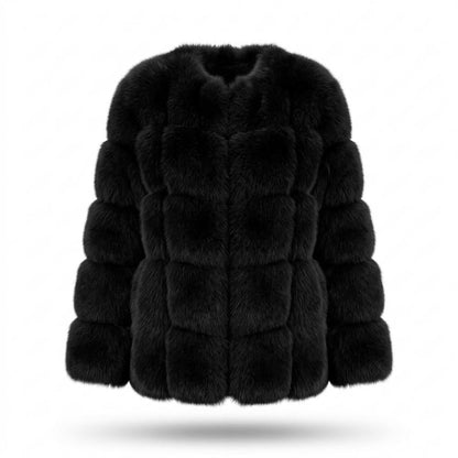 Lederjacken Outlet24 - Nupak | Voluminös Flauschig Mantel Damen