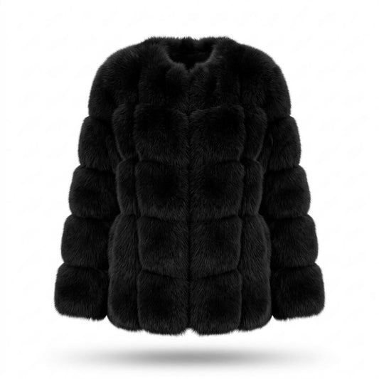 Lederjacken Outlet24 - Nupak | Voluminös Flauschig Mantel Damen