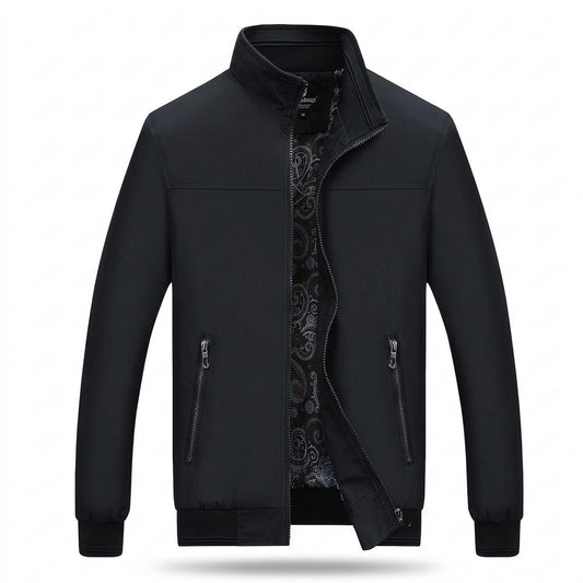 Lederjacken Outlet24 - Vazan | Gefütterte Glatte Jacke Herren