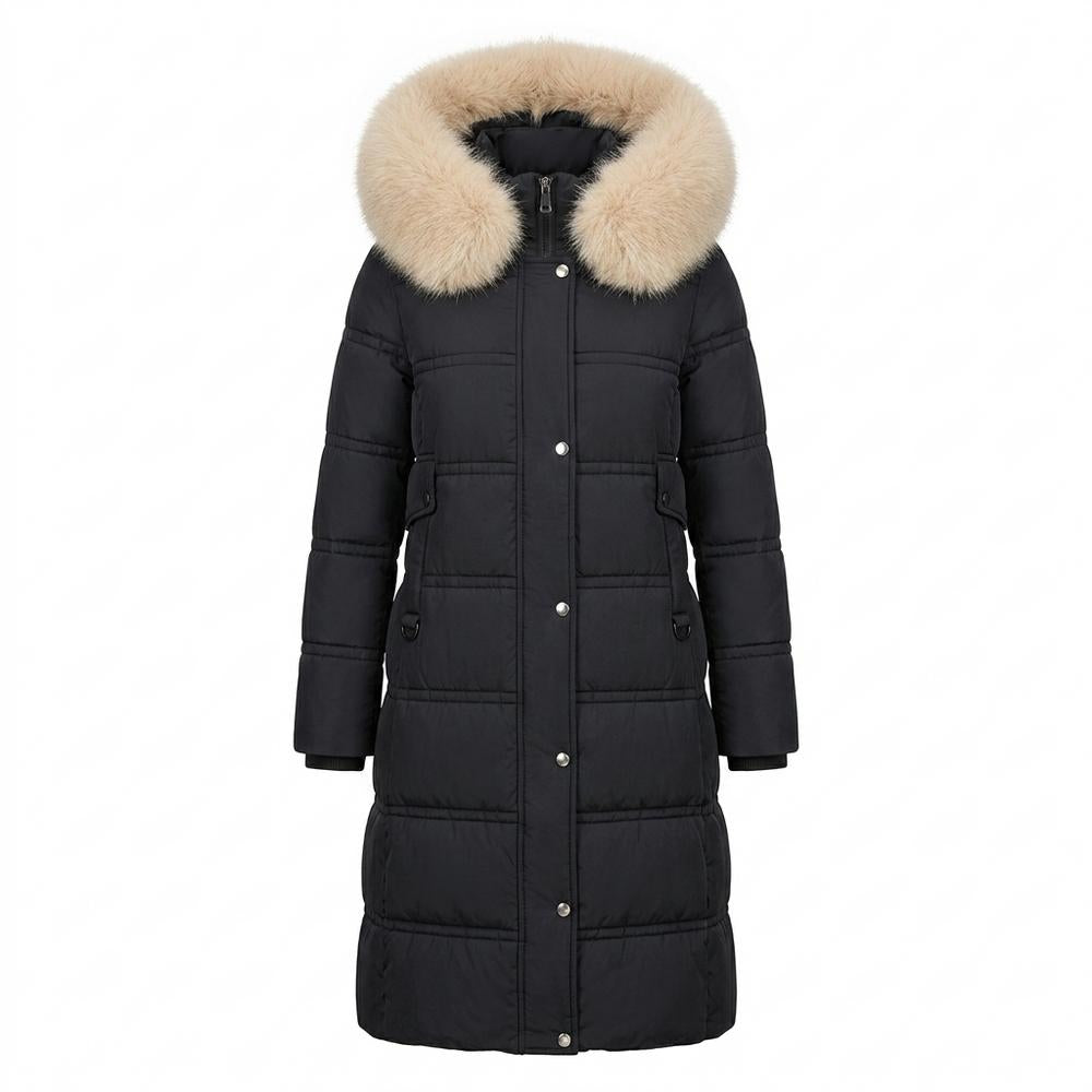 Lederjacken Outlet24 - Tamal | Gesteppter Gefütterter Mantel Damen