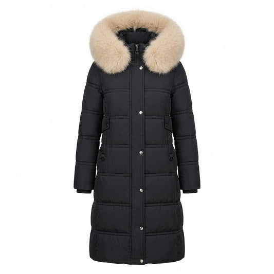 Lederjacken Outlet24 - Tamal | Gesteppter Gefütterter Mantel Damen