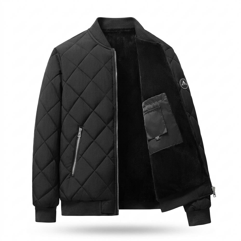 Lederjacken Outlet24 - Kamek | Gesteppt Gefüttert Jacke Herren