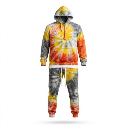 Lederjacken Outlet24 - Kohit | Gebatikt Bequem Anzug Unisex
