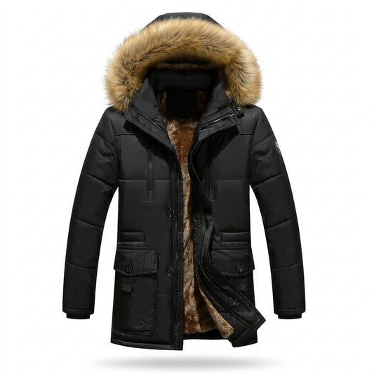 Lederjacken Outlet24 - Vegot | Gefütterte Gesteppte Jacke Herren