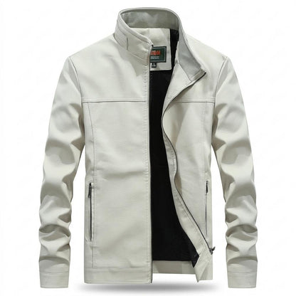 Lederjacken Outlet24 - Mumik | Gefüttert Tailliert Lederjacke Herren