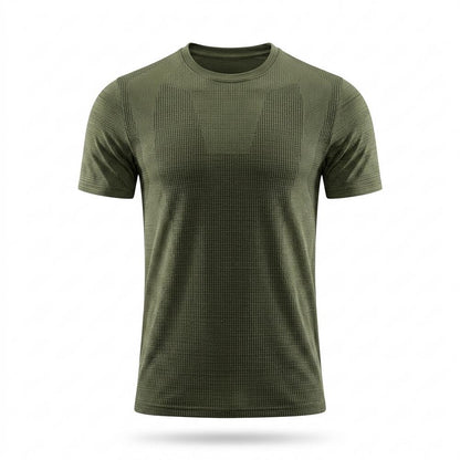 Lederjacken Outlet24 - Zewid | Kurzärmliges Strukturiertes Shirt Herren