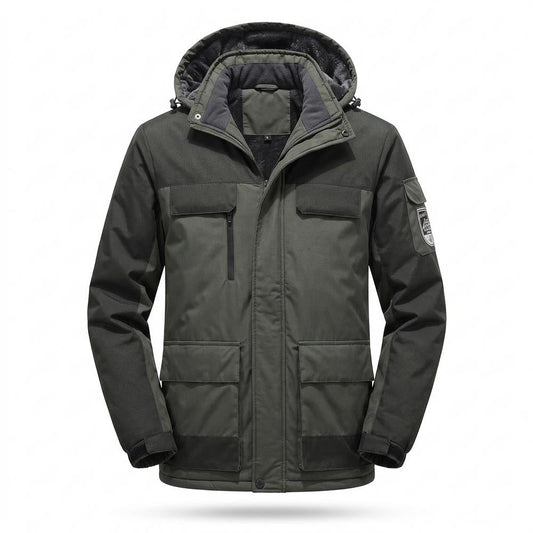 Lederjacken Outlet24 - Liror | Gefütterte Outdoor Jacke Herren