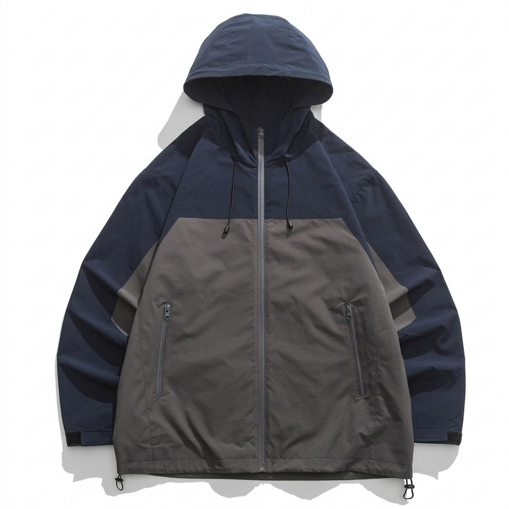Lederjacken Outlet24 - Somir | Zweifarbige Funktionale Jacke Unisex
