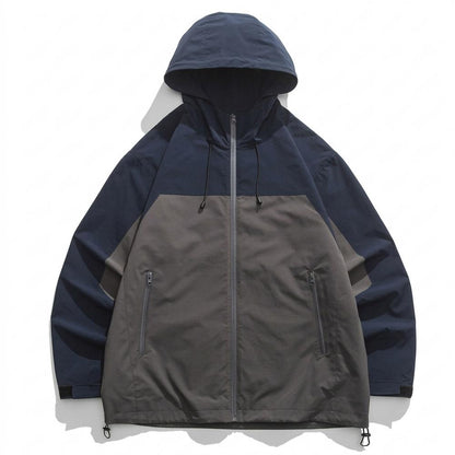 Lederjacken Outlet24 - Somir | Zweifarbige Funktionale Jacke Unisex
