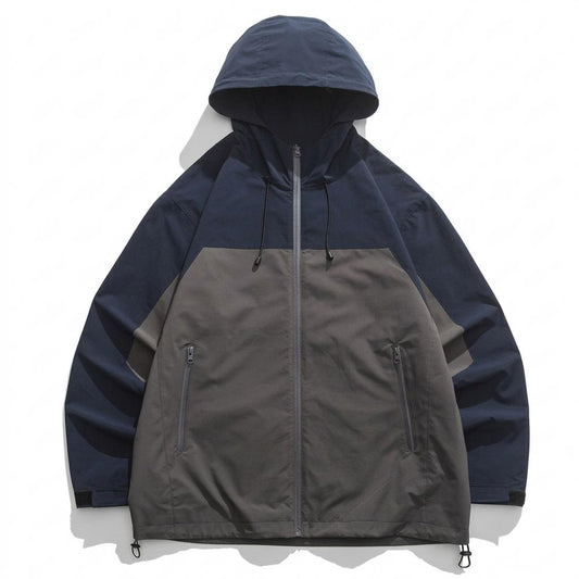 Lederjacken Outlet24 - Somir | Zweifarbige Funktionale Jacke Unisex