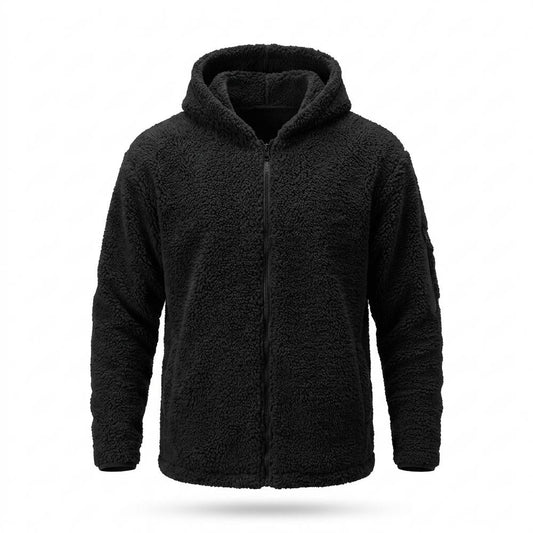 Lederjacken Outlet24 - Vizev | Teddyfleece Kapuzen Jacke Herren