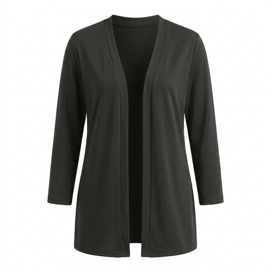 Lederjacken Outlet24 - Dufit | Offen Gesteppt Cardigan Damen