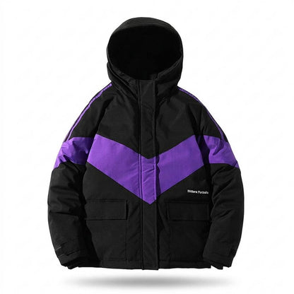 Lederjacken Outlet24 - Zepun | Gefüttert Zweifarbig Jacke Unisex