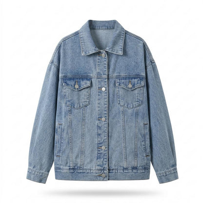 Lederjacken Outlet24 - Togal | Oversize Geknöpfte Jacke Damen