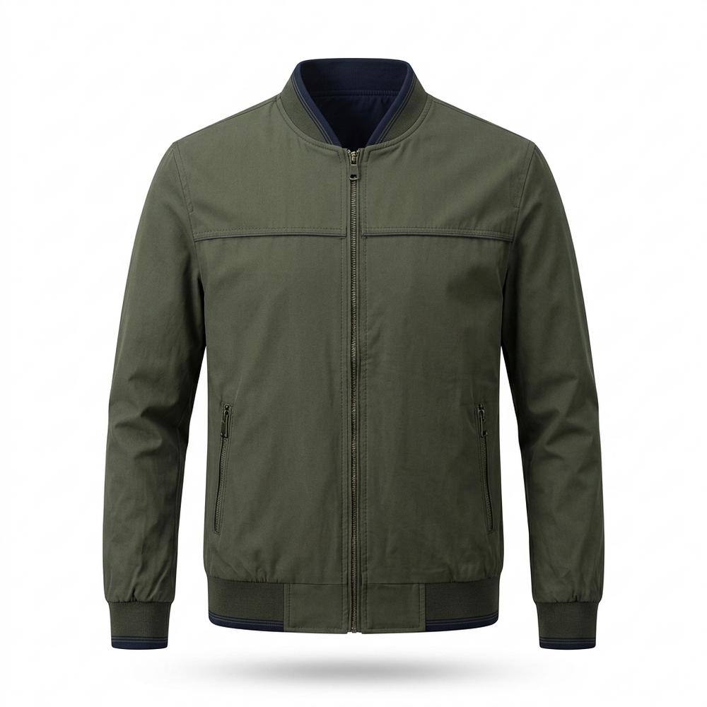 Lederjacken Outlet24 - Repad | Wendbar Stehkragen Jacke Herren