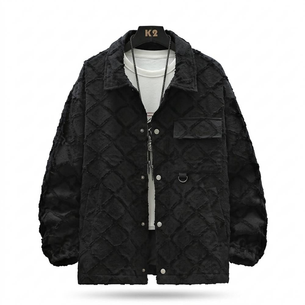 Lederjacken Outlet24 - Ziker | Gesteppt Locker Jacke Herren