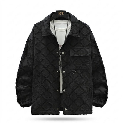 Lederjacken Outlet24 - Ziker | Gesteppt Locker Jacke Herren