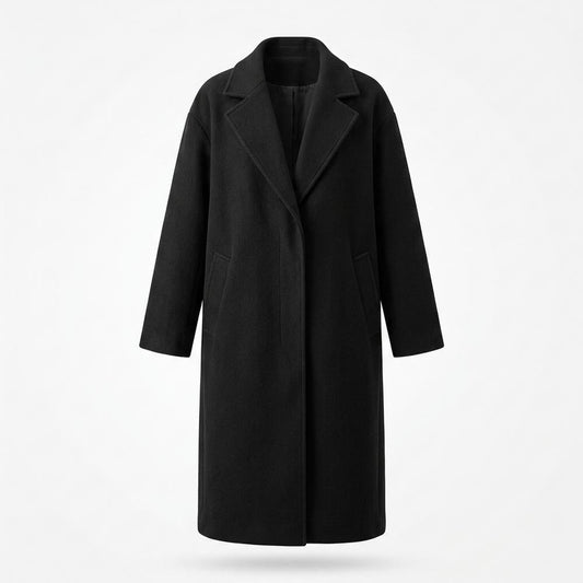 Lederjacken Outlet24 - Vizok | Langer Offener Mantel Damen
