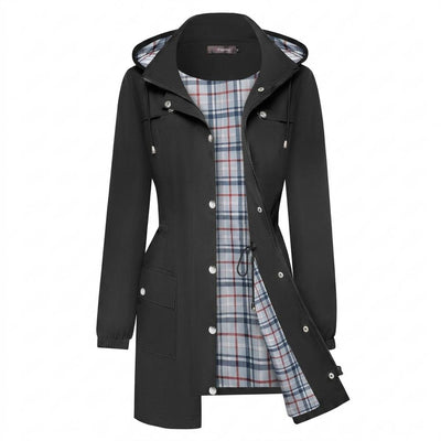 Lederjacken Outlet24 - Leril | Gefütterte Taillierte Jacke Damen