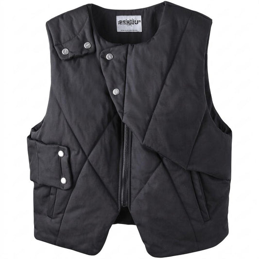 Lederjacken Outlet24 - Rifit | Gesteppt Asymmetrisch Weste Unisex
