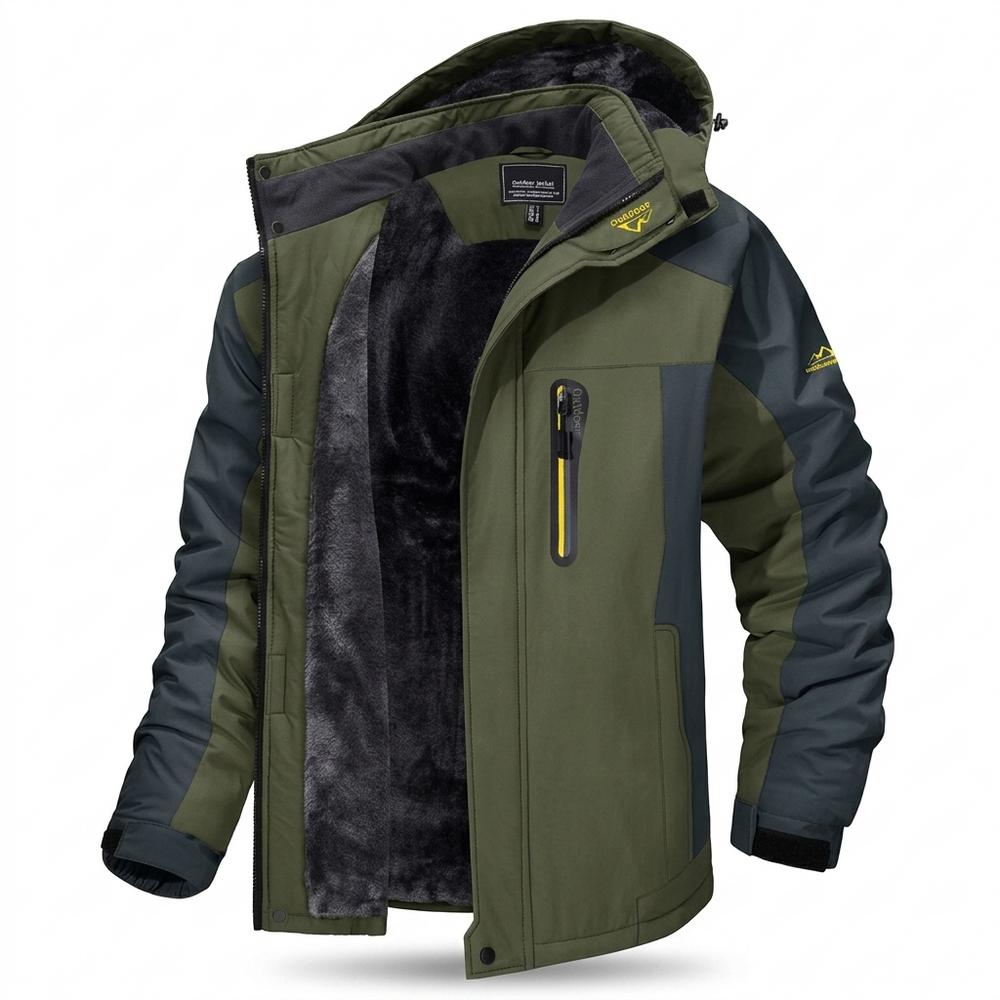 Lederjacken Outlet24 - Mehin | Gefüttert Funktional Jacke Herren