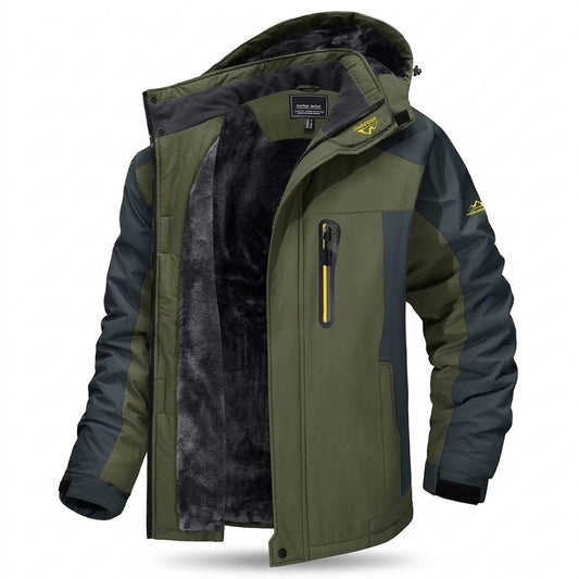 Lederjacken Outlet24 - Mehin | Gefüttert Funktional Jacke Herren