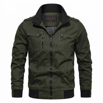 Lederjacken Outlet24 - Nolis | Gefüttert Hochschließend Jacke Herren