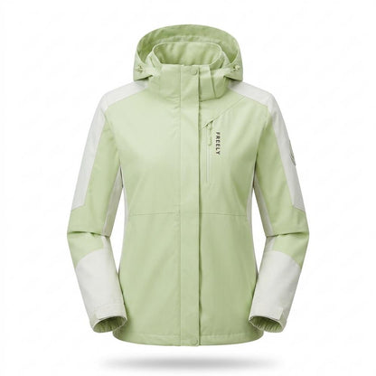 Lederjacken Outlet24 - Yuhim | Kapuzen Funktions Jacke Damen