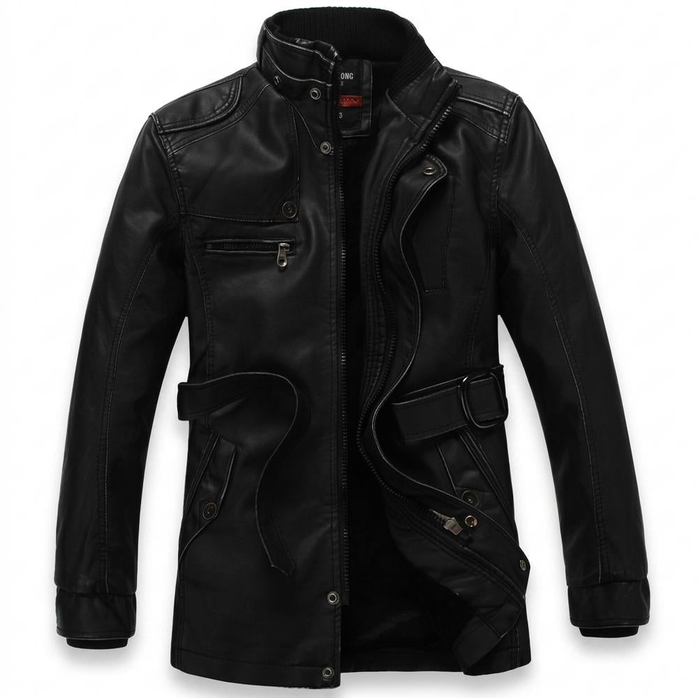 Lederjacken Outlet24 - Lutar | Aufwendig Gefüttert Lederjacke Herren