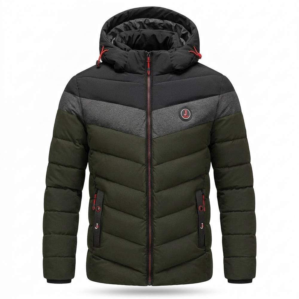 Lederjacken Outlet24 - Zelos | Gesteppt Gefüttert Jacke Herren