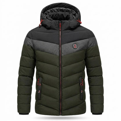 Lederjacken Outlet24 - Zelos | Gesteppt Gefüttert Jacke Herren