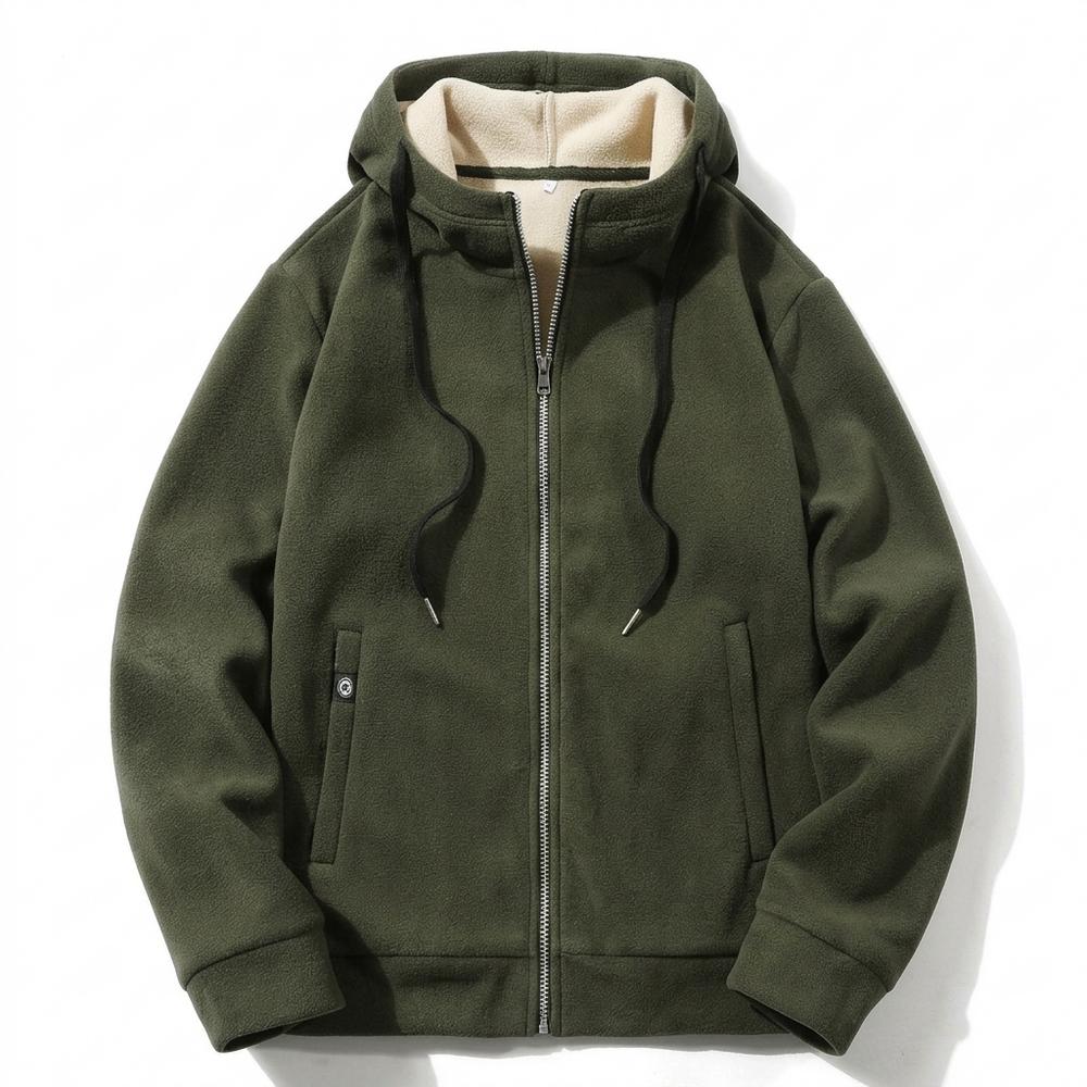 Lederjacken Outlet24 - Nasal | Gefütterter Fleece Hoodie Unisex