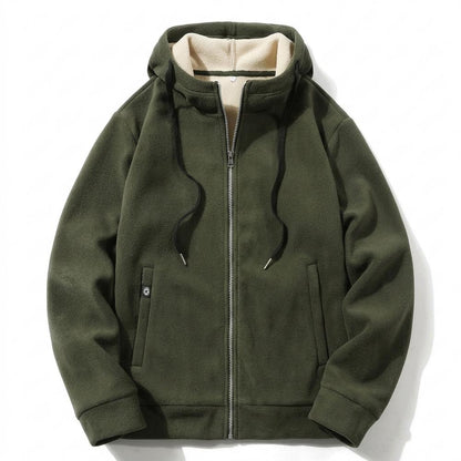 Lederjacken Outlet24 - Nasal | Gefütterter Fleece Hoodie Unisex
