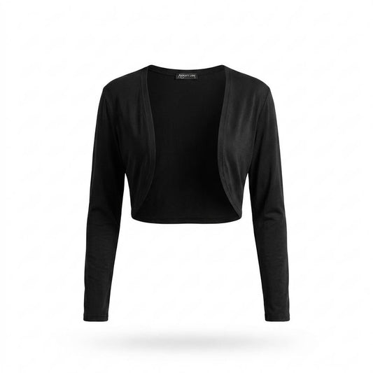 Lederjacken Outlet24 - Cekud | Kurzer Offener Cardigan Damen