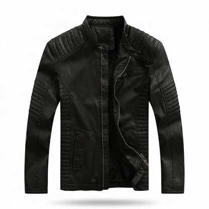 Lederjacken Outlet24 - Lupot | Gesteppt Tailliert Lederjacke Herren